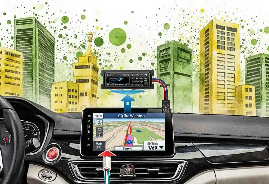 connecter un GPS chinois à un tableau de bord non standard