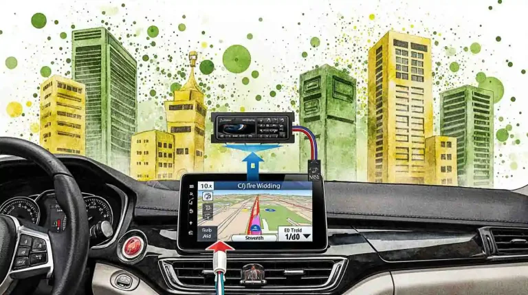 connecter un GPS chinois à un tableau de bord non standard